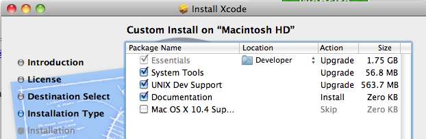 install x11sdk for mac